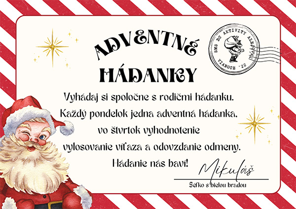 Adventné hádanký 2022