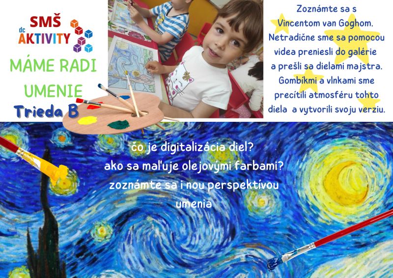 Projekt triedy B - Vincent Van Gogh